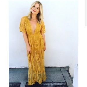 Honey Punch Lace Maxi